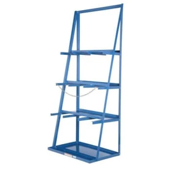 Vestil Vbr-9 Vertical Bar Rack, Steel, 3000 Lbs Capacity - Image 2