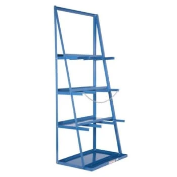 Vestil Vbr-9 Vertical Bar Rack, Steel, 3000 Lbs Capacity