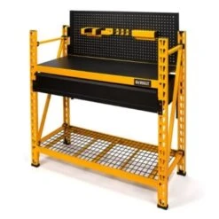 Dewalt 2-Shelf Industrial 4-Foot Storage Rack Work Station Kit