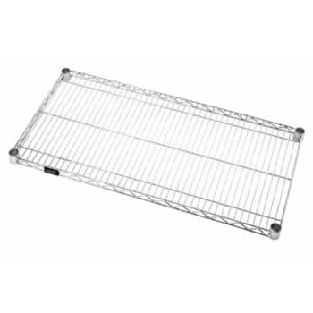 Quantum Storage Systems® Chrome Nsf Wire Shelf 30wx48l Inches