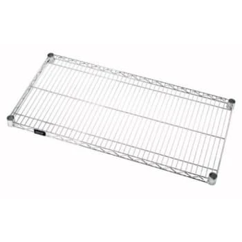 Quantum Storage Systems® Chrome Nsf Wire Shelf 21wx30l Inches
