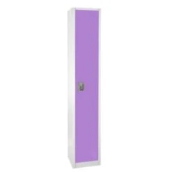 Adir Office 72 In. X 12 In. Steel Single Tier Key Lock Locker Purple