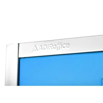 Adir Office 72 In. X 12 In. 2-Compartment Steel Locker Blu - Image 7