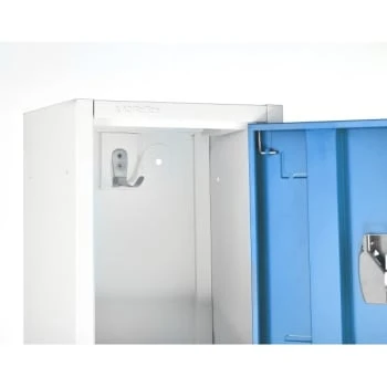 Adir Office 72 In. X 12 In. 2-Compartment Steel Locker Blu - Image 6