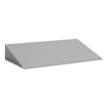 Safco Triple Sloped Metal Locker Hood Addition, 36w X 18d X 6h, Gray