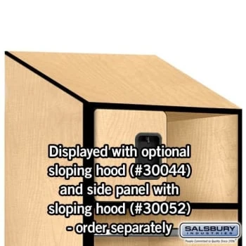 Salsbury IndustriesĀ® 24 Inch Wide Designer Wood Open Access Locker - Image 9