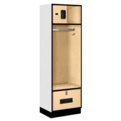 Salsbury Industries® Designer Wood Open Access Locker 6 Feet X 18 Inches