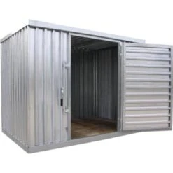 Vestil Storage Building - Single - Galvanized
