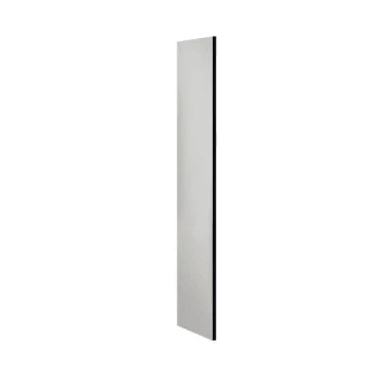 Salsbury IndustriesĀ® Side Panel For Locker, Gray Wood
