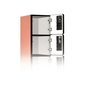 Salsbury IndustriesĀ® Side Panel For Locker, Cherry Wood - Image 2